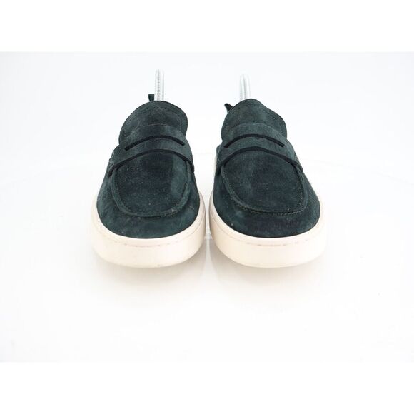 Vionic Uptown Loafer Women 8.5 Green Suede Leather Slip On Platform Shoes - Picture 2 of 12